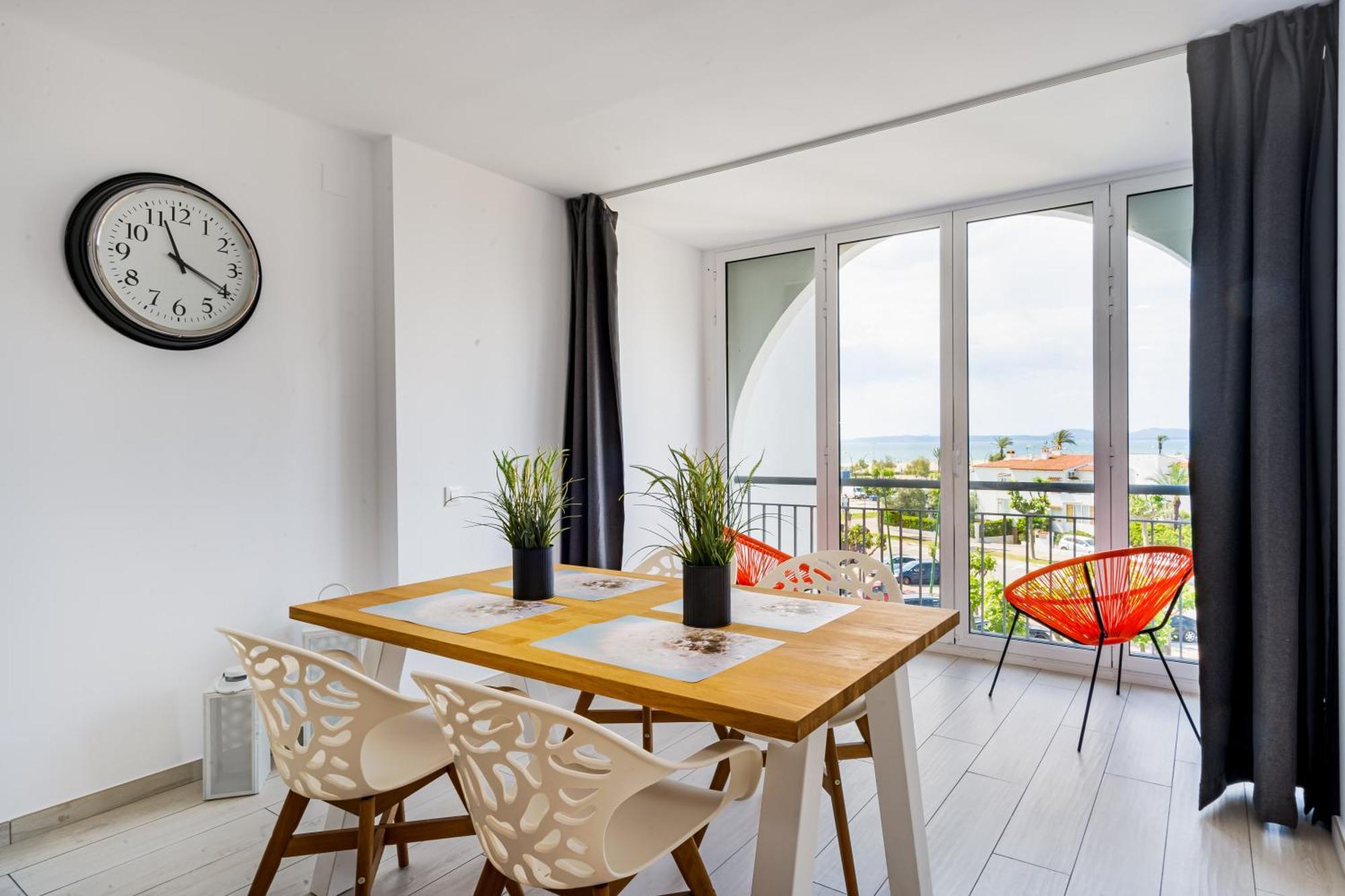 Apartamento Frente Al Canal Con Terraza Empuriabrava Kültér fotó