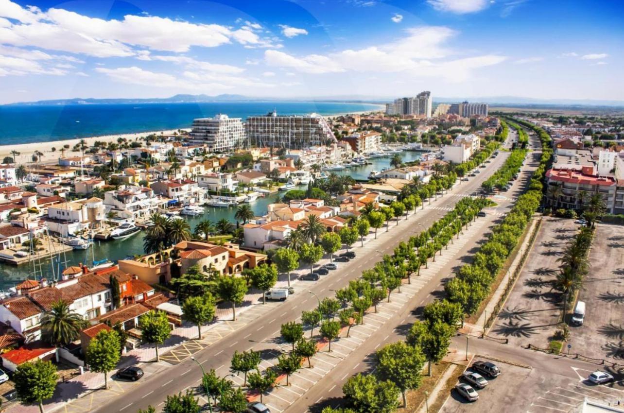 Apartamento Frente Al Canal Con Terraza Empuriabrava Kültér fotó